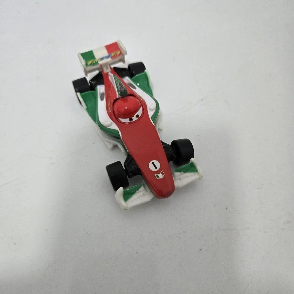 Disney Pixar Cars Diecast Lot Lightning McQueen Dinoco King Francesco Mattel